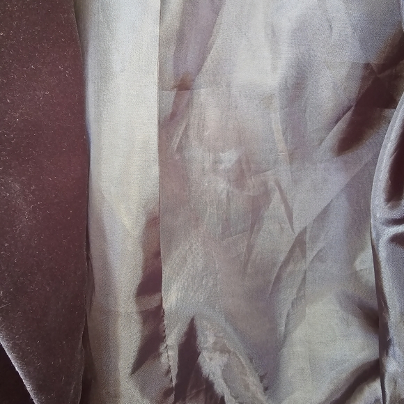 New York & Company Black Velveteen Blazer - Picture 6 of 9